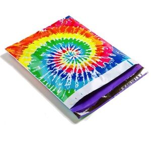 50 Poly Mailer Tie Dye 10X13 in.
